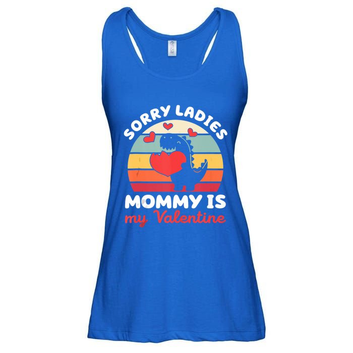 Sorry Ladies Mommy Is My Valentine Valentines Day Cute Gift Ladies Essential Flowy Tank