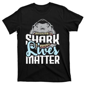 Shark Lives Matter Wildlife Marine Biologist Shark Lovers T-Shirt