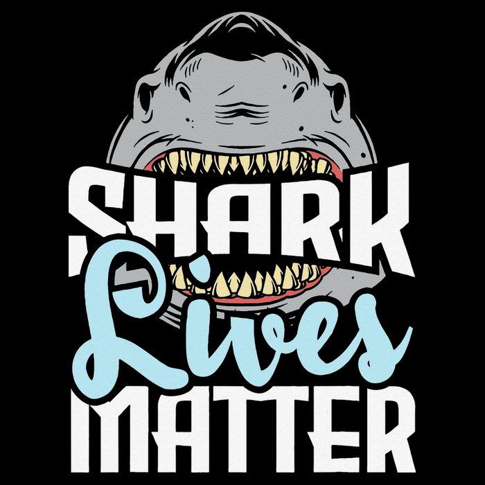 Shark Lives Matter Wildlife Marine Biologist Shark Lovers T-Shirt