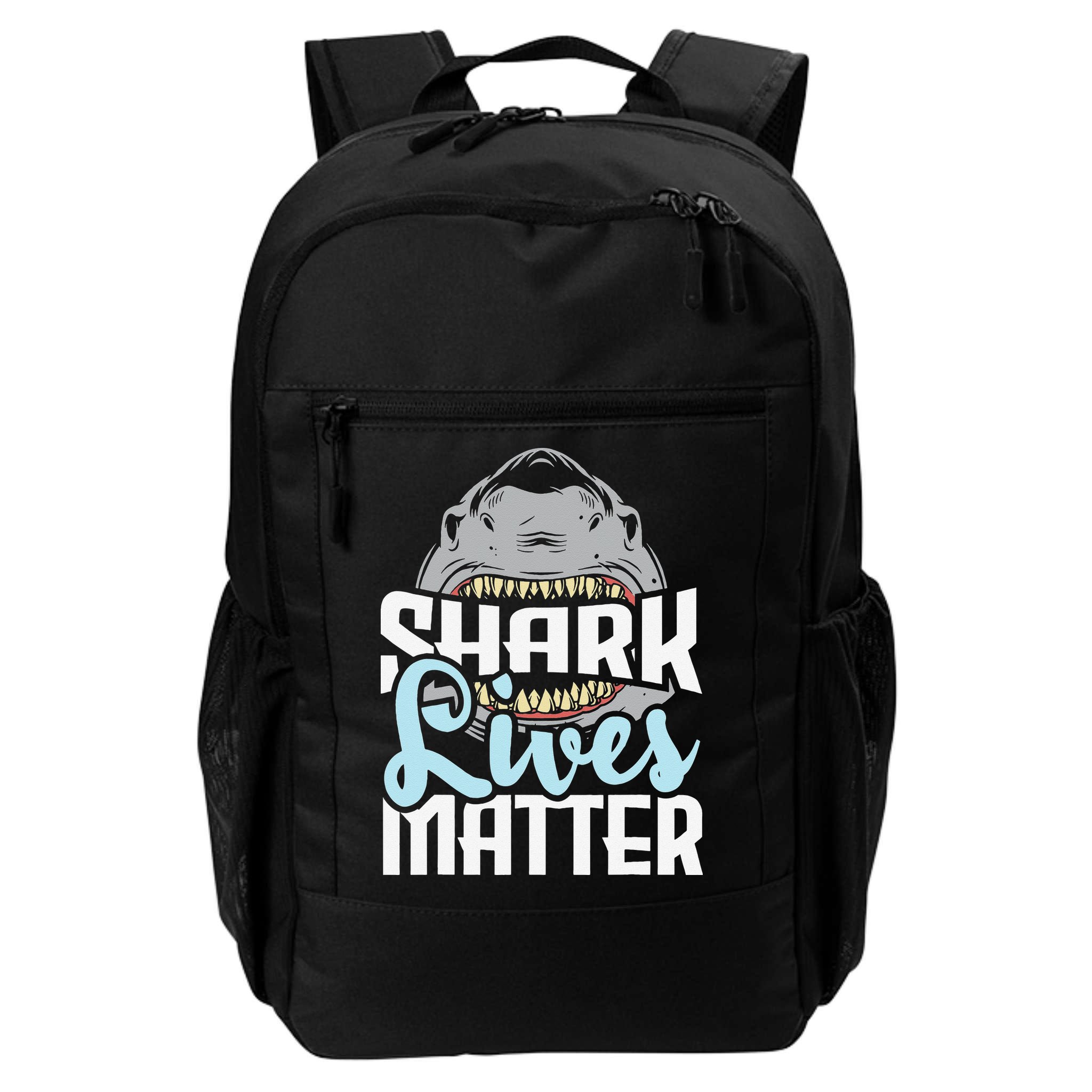 Shark Lives Matter Wildlife Marine Biologist Shark Lovers Backpack