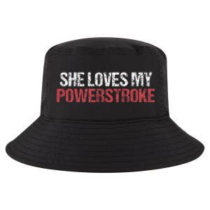 She Loves My Powerstroke Cool Comfort Performance Bucket Hat