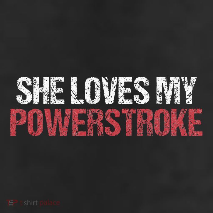 She Loves My Powerstroke 11oz C Handle Ceramic Mug