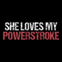 She Loves My Powerstroke Kids T-Shirt