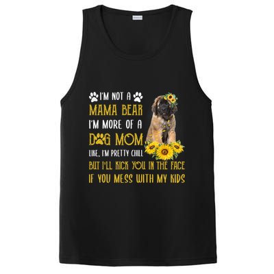 Sunflower Leonberger Mom Mothers Day Dog Mom Gift PosiCharge Competitor Tank