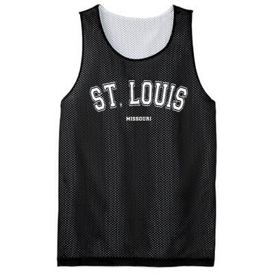 St Louis Missouri Mesh Reversible Basketball Jersey Tank