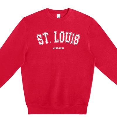 St Louis Missouri Premium Crewneck Sweatshirt