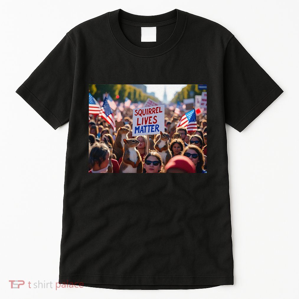 Squirrel Lives Matter Justice For Peanut The Squirrel Tall T-Shirt