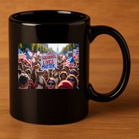 Squirrel Lives Matter Justice For Peanut The Squirrel 11oz C Handle Ceramic Mug