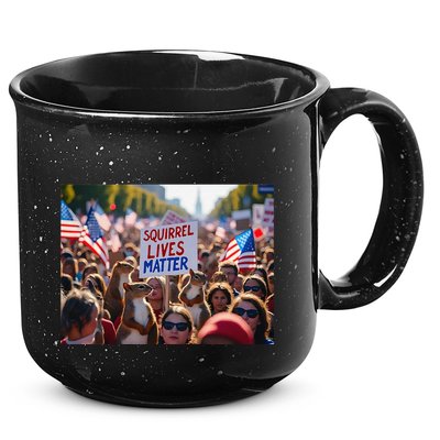 Squirrel Lives Matter Justice For Peanut The Squirrel 15oz Campfire Ceramic Mug