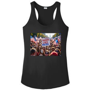 Squirrel Lives Matter Justice For Peanut The Squirrel Ladies PosiCharge Competitor Racerback Tank