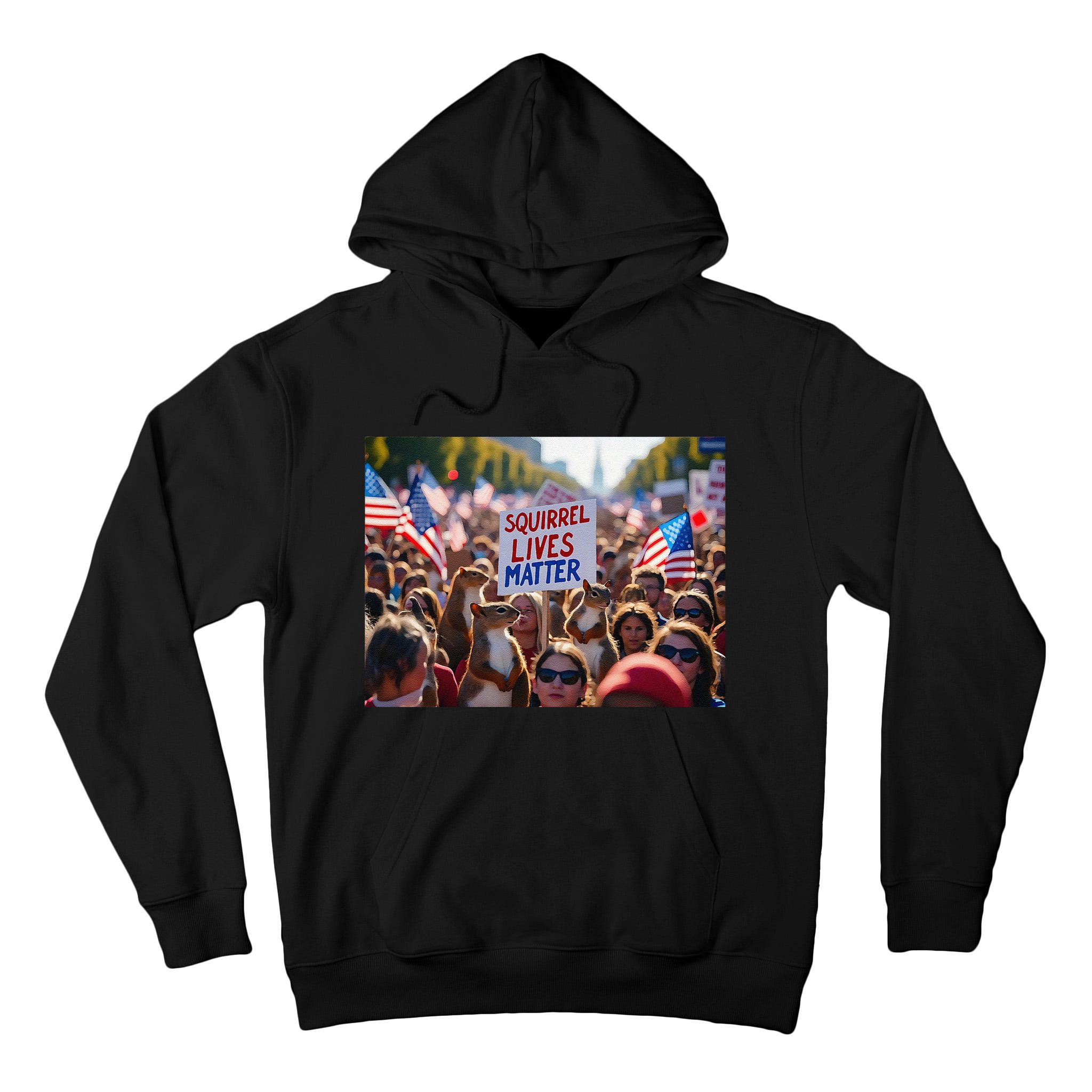 Squirrel Lives Matter Justice For Peanut The Squirrel Tall Hoodie