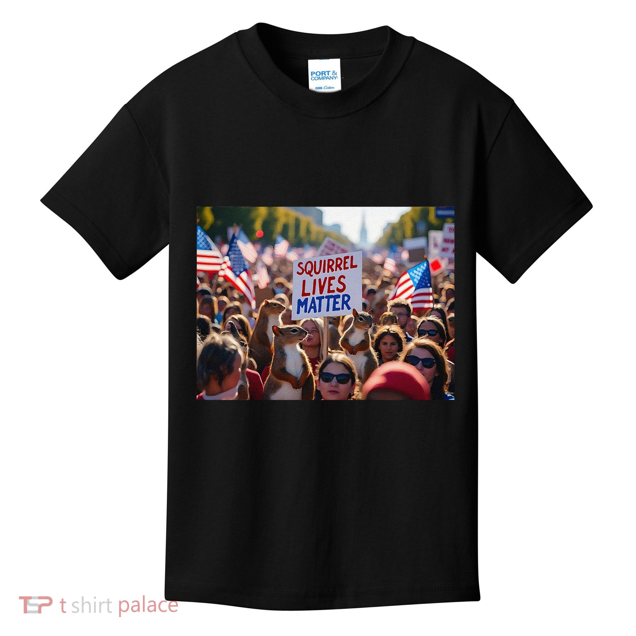 Squirrel Lives Matter Justice For Peanut The Squirrel Kids T-Shirt