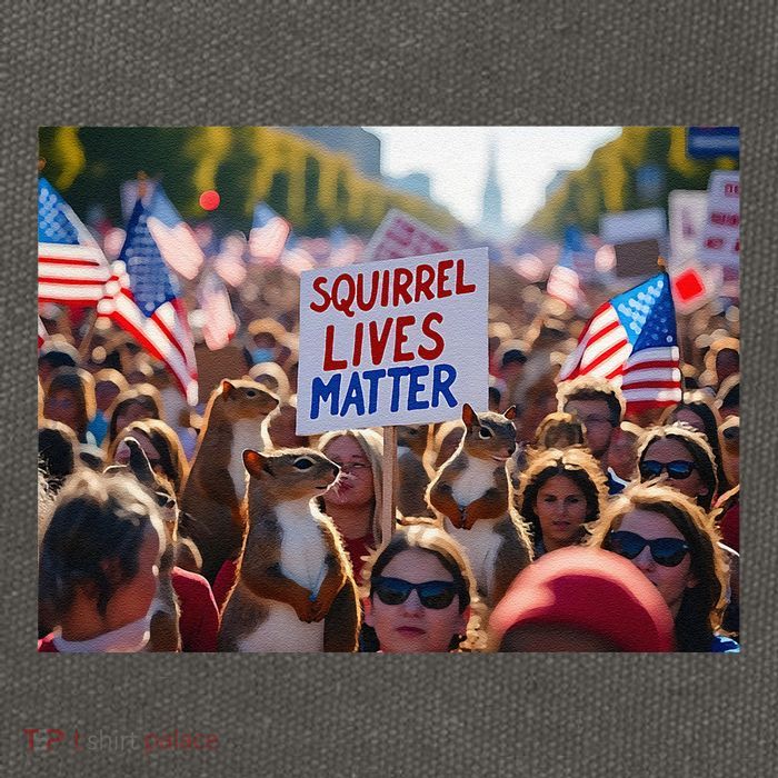 Squirrel Lives Matter Justice For Peanut The Squirrel Cotton Canvas Backpack