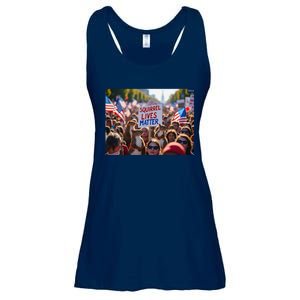 Squirrel Lives Matter Justice For Peanut The Squirrel Ladies Essential Flowy Tank