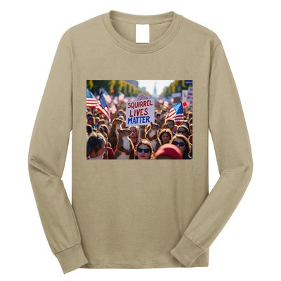 Squirrel Lives Matter Justice For Peanut The Squirrel Long Sleeve Shirt