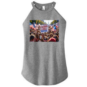 Squirrel Lives Matter Justice For Peanut The Squirrel Women's Perfect Tri Rocker Tank