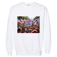 Squirrel Lives Matter Justice For Peanut The Squirrel Garment-Dyed Sweatshirt