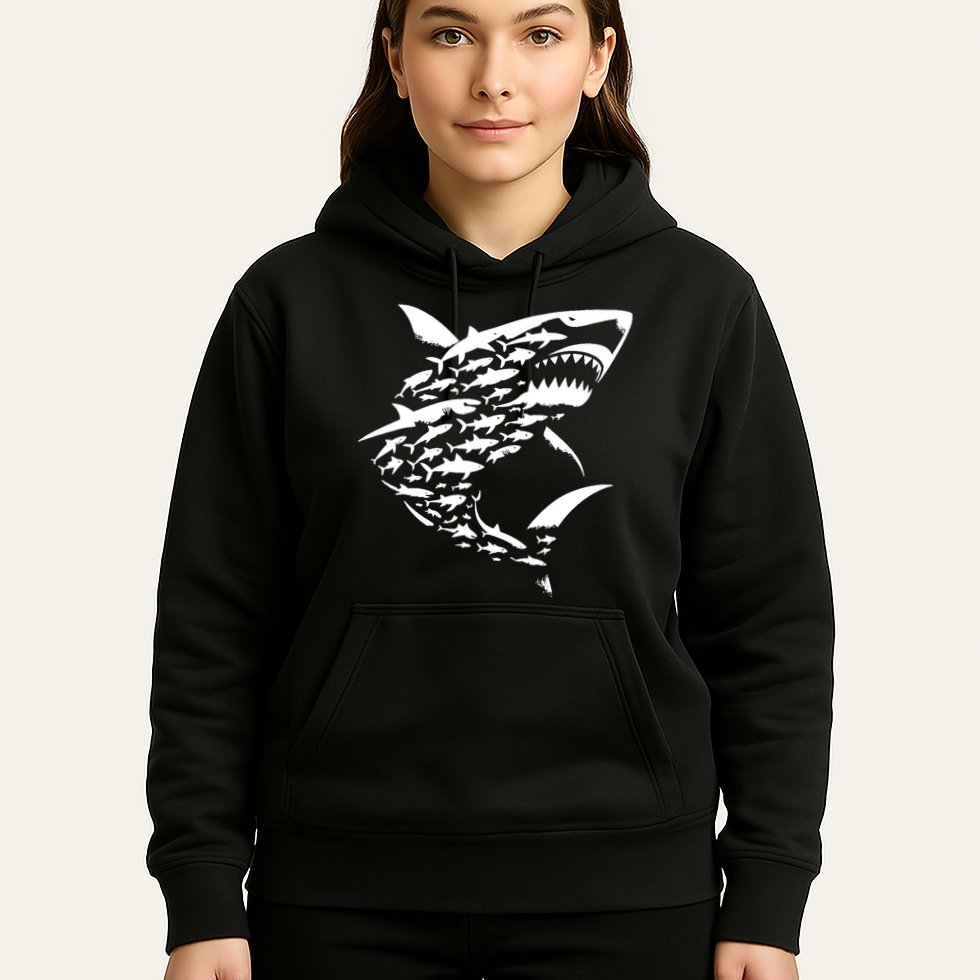 Shark Lover Marine Biology Animal Science Hoodie