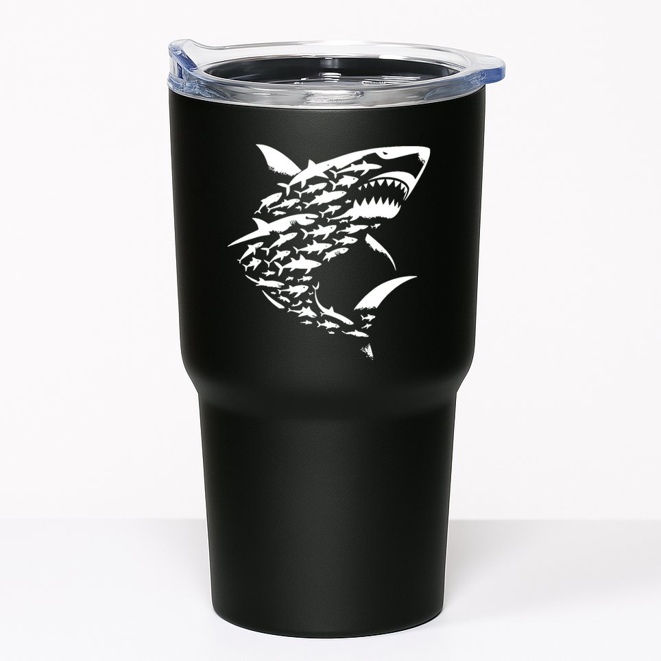Shark Lover Marine Biology Animal Science Tumbler