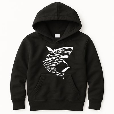 Shark Lover Marine Biology Animal Science Kids Hoodie