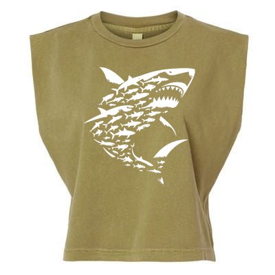 Shark Lover Marine Biology Animal Science Garment-Dyed Women's Muscle Tee