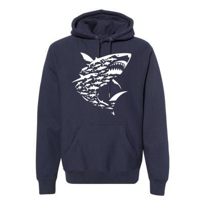 Shark Lover Marine Biology Animal Science Premium Hoodie