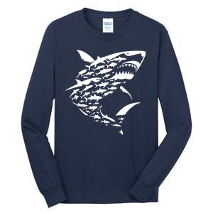 Shark Lover Marine Biology Animal Science Tall Long Sleeve T-Shirt