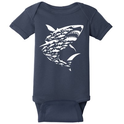 Shark Lover Marine Biology Animal Science Baby Bodysuit