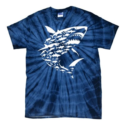 Shark Lover Marine Biology Animal Science Tie-Dye T-Shirt