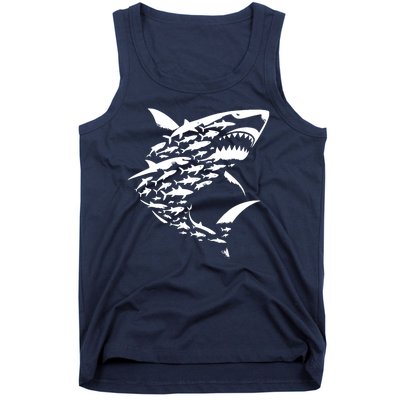 Shark Lover Marine Biology Animal Science Tank Top