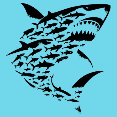 Shark Lover Marine Biology Animal Science T-Shirt