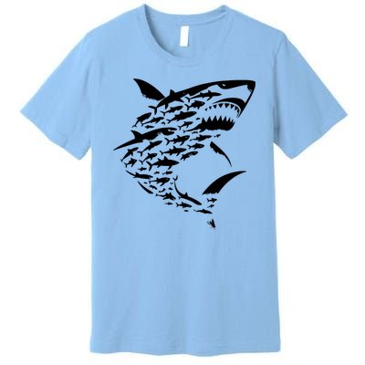 Shark Lover Marine Biology Animal Science Premium T-Shirt