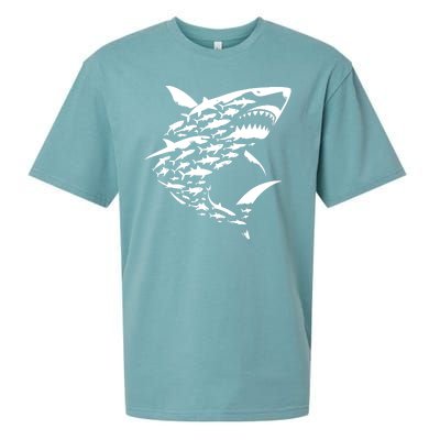 Shark Lover Marine Biology Animal Science Sueded Cloud Jersey T-Shirt