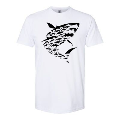 Shark Lover Marine Biology Animal Science Softstyle CVC T-Shirt