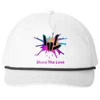 Share Love Merch For Kids And Young Snapback Five-Panel Rope Hat