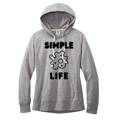 Simple Life Minimalist Inspirational Women's Fleece Hoodie