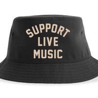 Support Live Music Sustainable Bucket Hat
