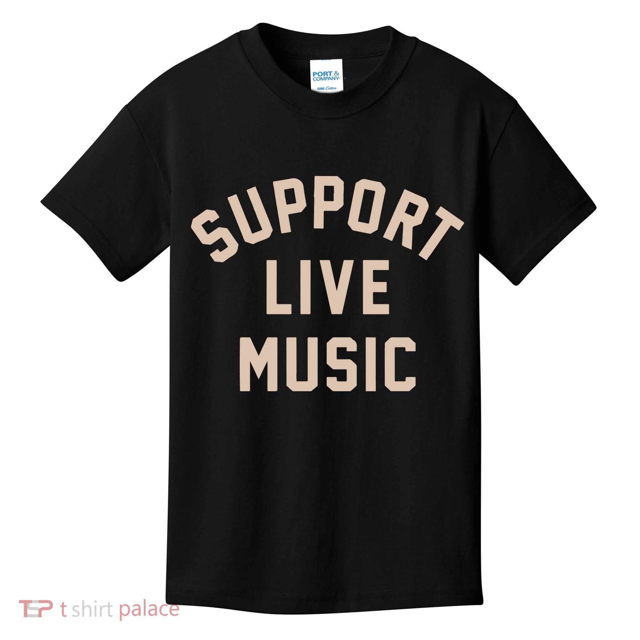Support Live Music Kids T-Shirt