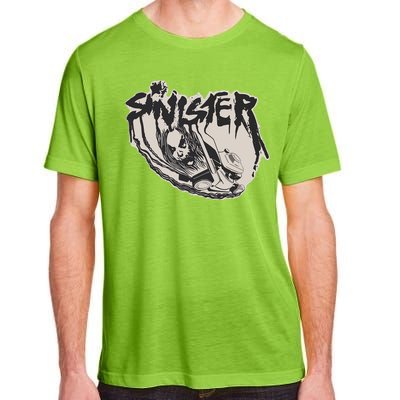 Sinister Lawn Mower White Adult ChromaSoft Performance T-Shirt