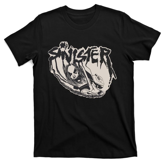 Sinister Lawn Mower White T-Shirt