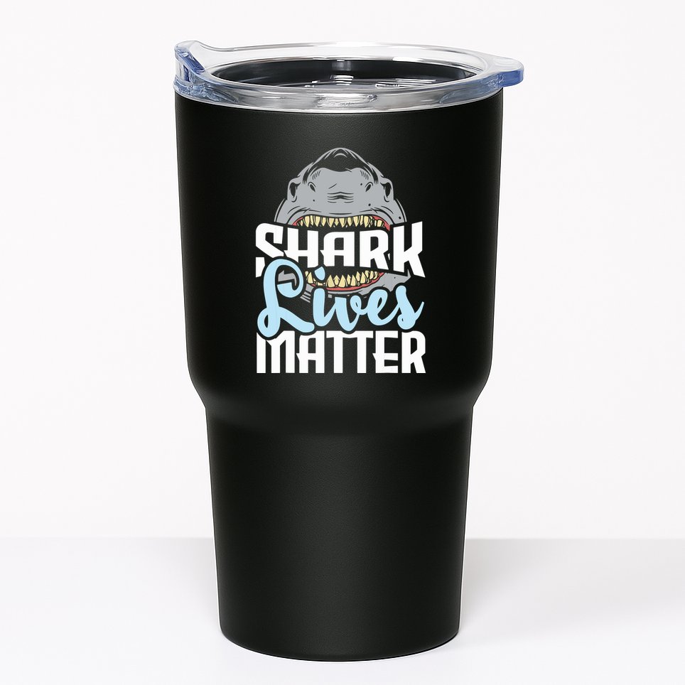 Shark Lives Matter Wildlife Marine Biologist Shark Lovers Tumbler
