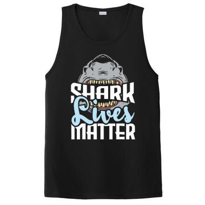 Shark Lives Matter Wildlife Marine Biologist Shark Lovers PosiCharge Competitor Tank