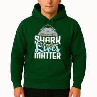 Shark Lives Matter Wildlife Marine Biologist Shark Lovers Hoodie