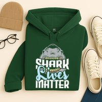 Shark Lives Matter Wildlife Marine Biologist Shark Lovers Hoodie