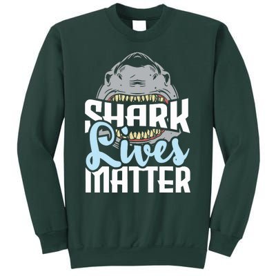 Shark Lives Matter Wildlife Marine Biologist Shark Lovers Sweatshirt