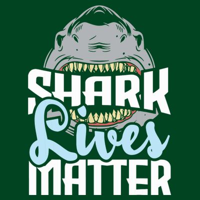 Shark Lives Matter Wildlife Marine Biologist Shark Lovers T-Shirt