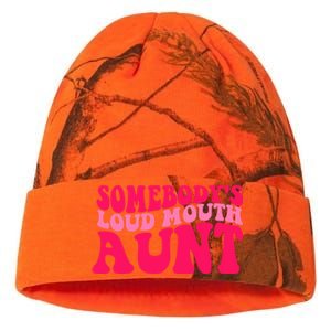 Somebodys Loud Mouth Aunt Gift Kati Licensed 12" Camo Beanie