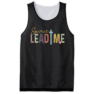 Spirit Lead Me Where My Trust Is Without Borders (Two Sides) Mesh Reversible Basketball Jersey Tank