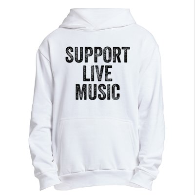 Support Live Music Concert Music Band Lover Live Urban Pullover Hoodie