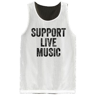 Support Live Music Concert Music Band Lover Live Mesh Reversible Basketball Jersey Tank